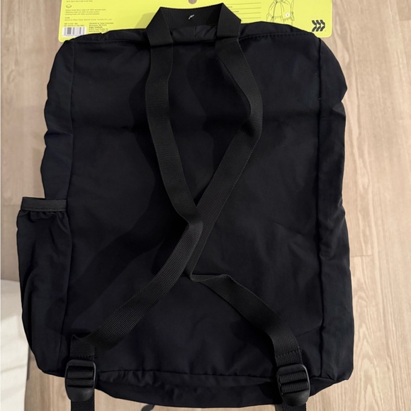 NWT All In Motion Black Backpack with Drawstring Closure - Picture 2 of 5